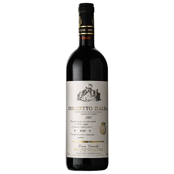 ブルーノ　ジャコーサ　ドルチェット　ダルバ　ソラノ　２００７　７５０ｍｌ