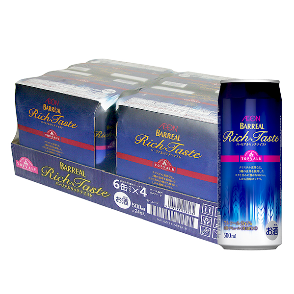 バーリアル　リッチテイスト 500ml×24缶