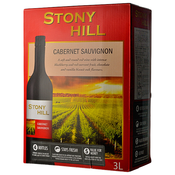 【ボックスワイン】ストーニー ヒル カベルネソービニヨン 3L商品情報イオングループのワイン専門店「イオンリカー」