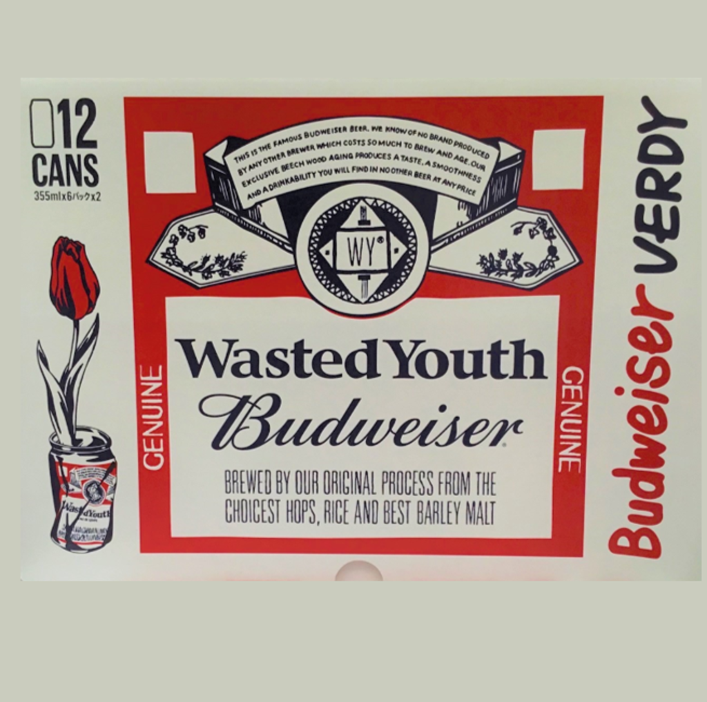 格安販売の VERDY Wasted 非売品ポスター Budweiser × Youth その他