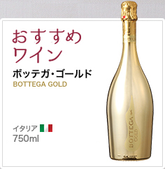 おすすめワイン ボッテガ･ゴールド BOTTEGA GOLD イタリア 750ml